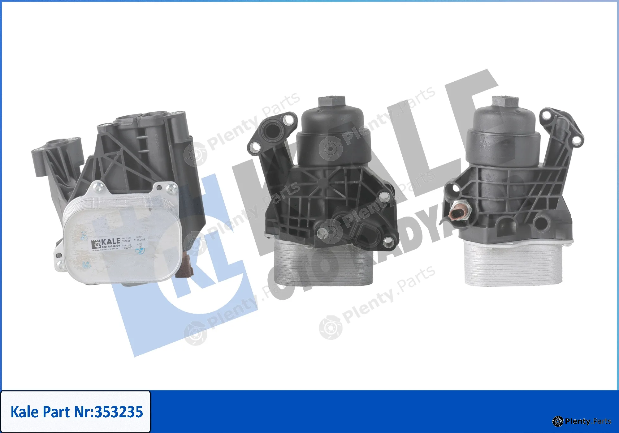 Kale Oto Radyatör 353235 — Oil Cooler, engine oil