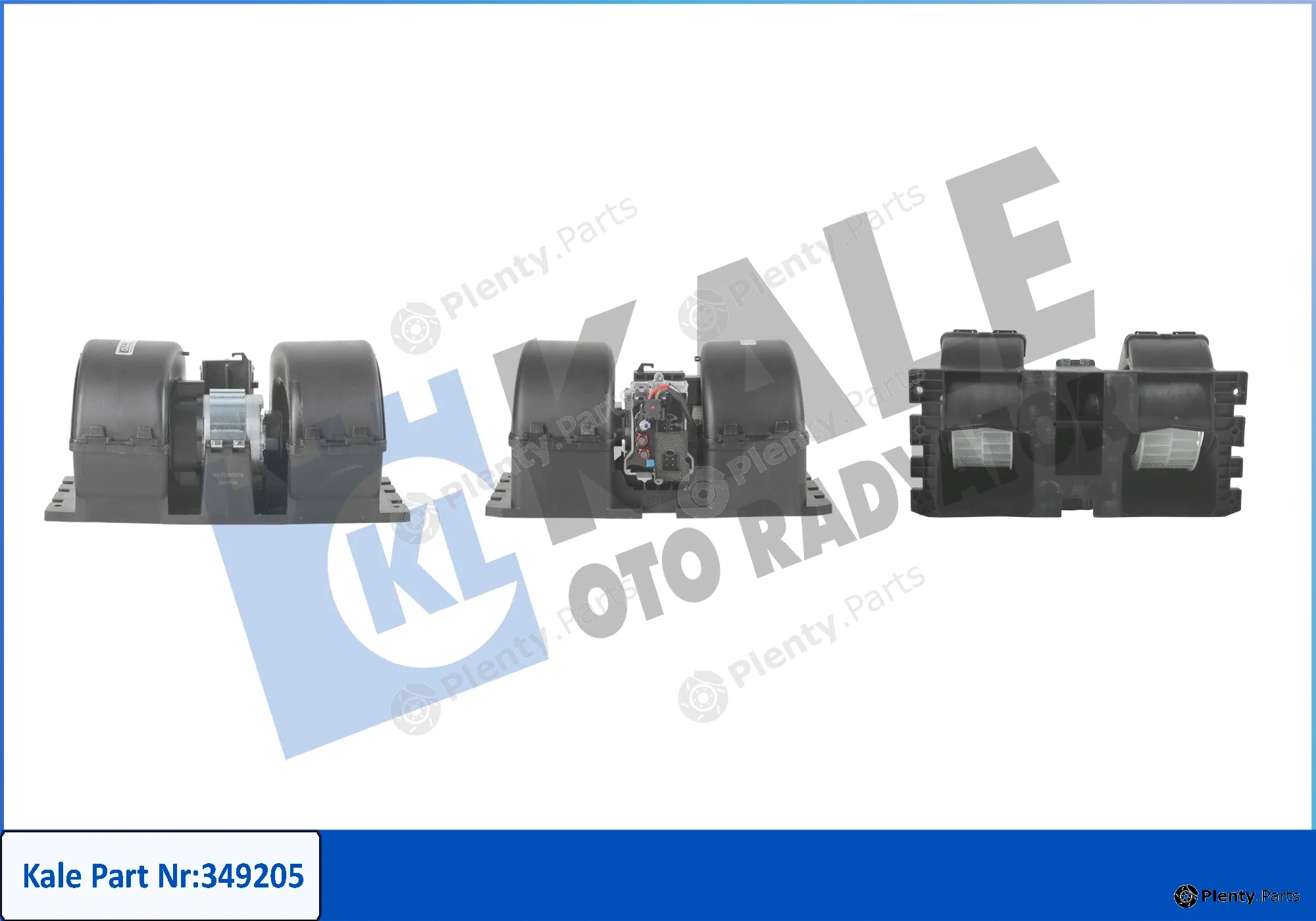Kale Oto Radyatör 349205 — Interior Blower