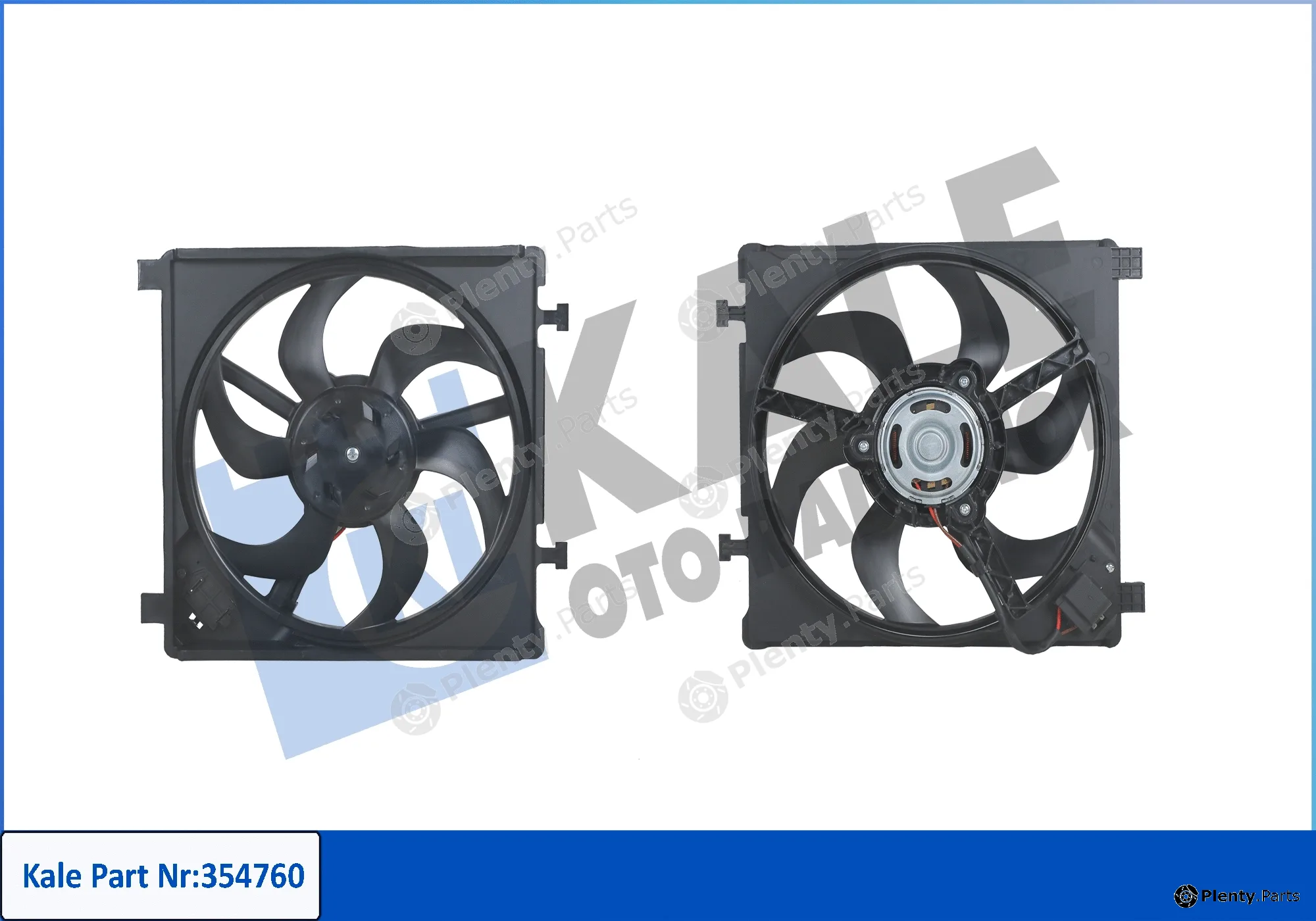 Kale Oto Radyatör 354760 — Fan, engine cooling