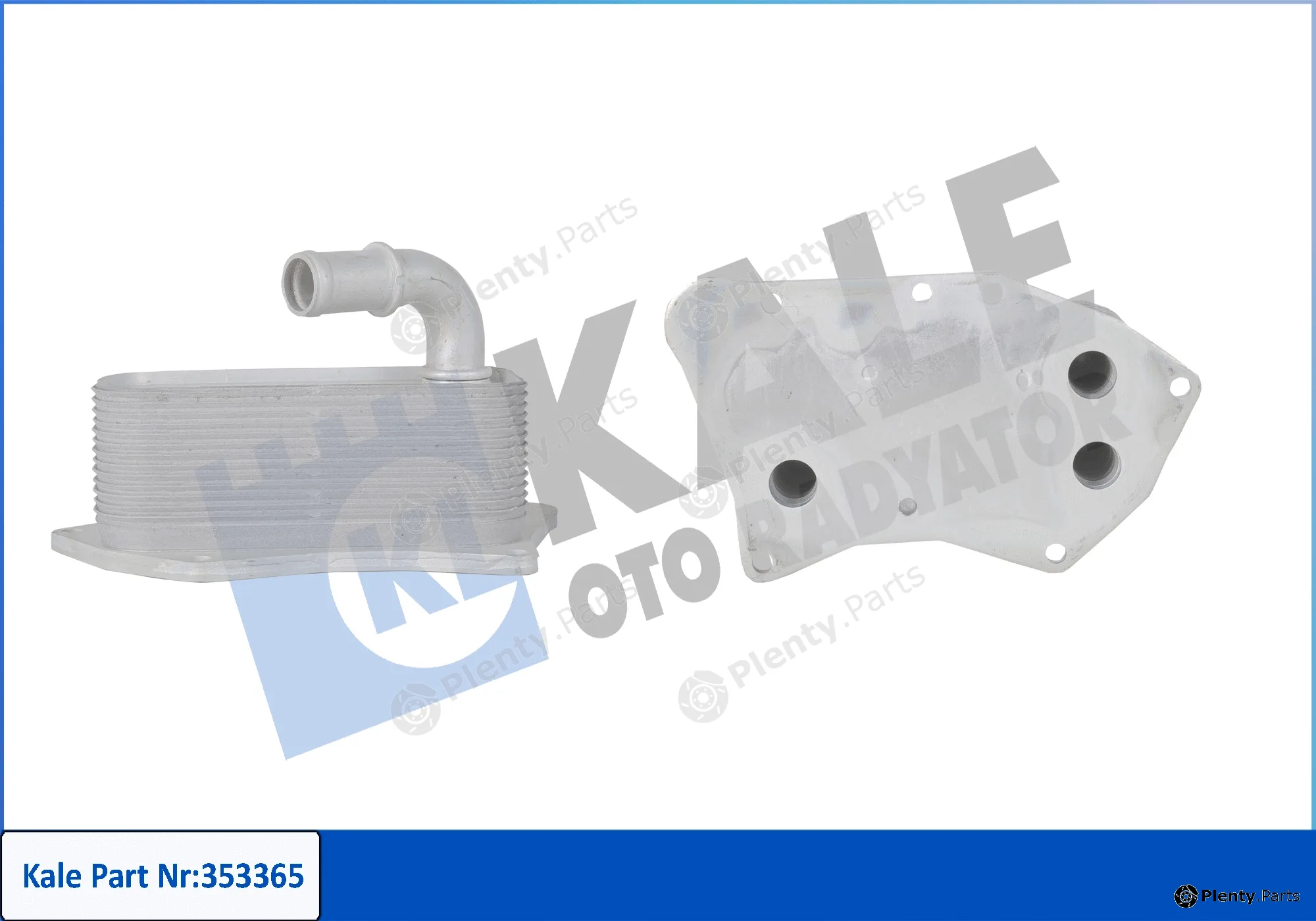 Kale Oto Radyatör 353365 — Oil Cooler, engine oil