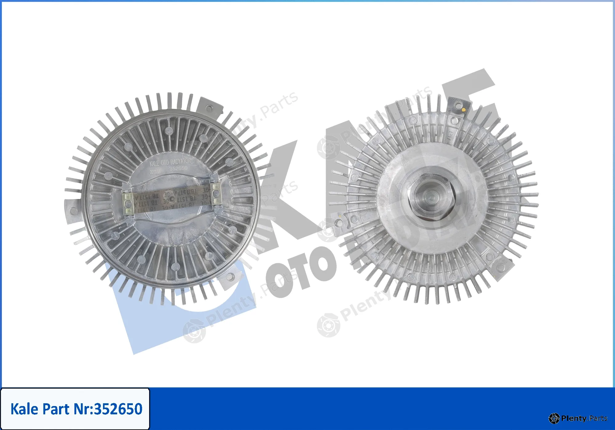Kale Oto Radyatör 352650 — Clutch, radiator fan
