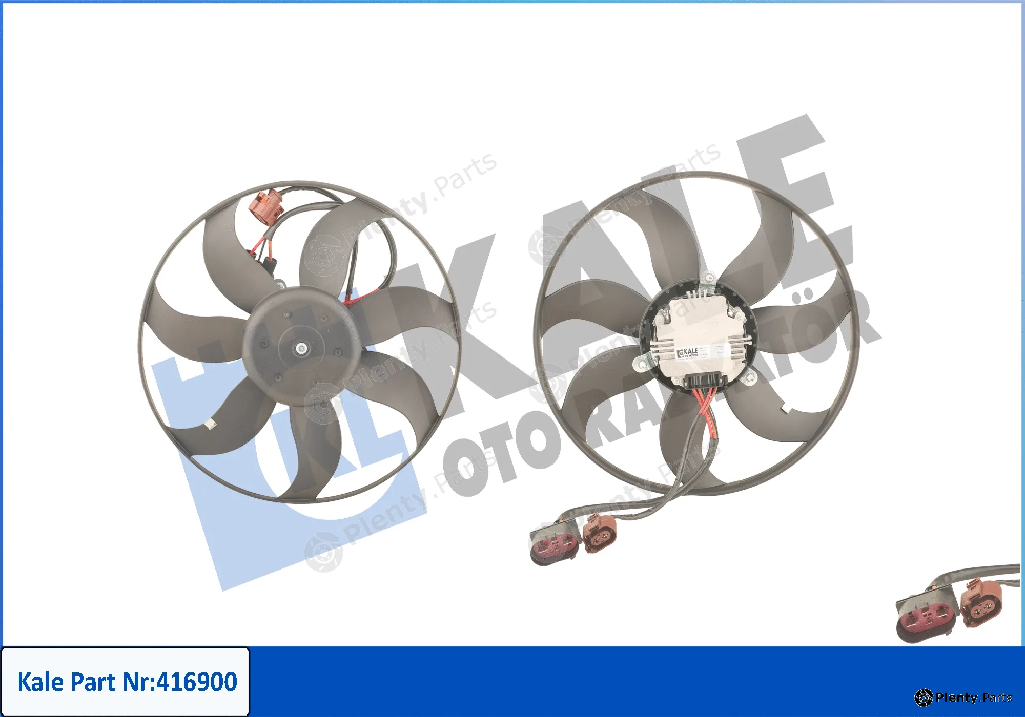 Kale Oto Radyatör 416900 — Fan, engine cooling