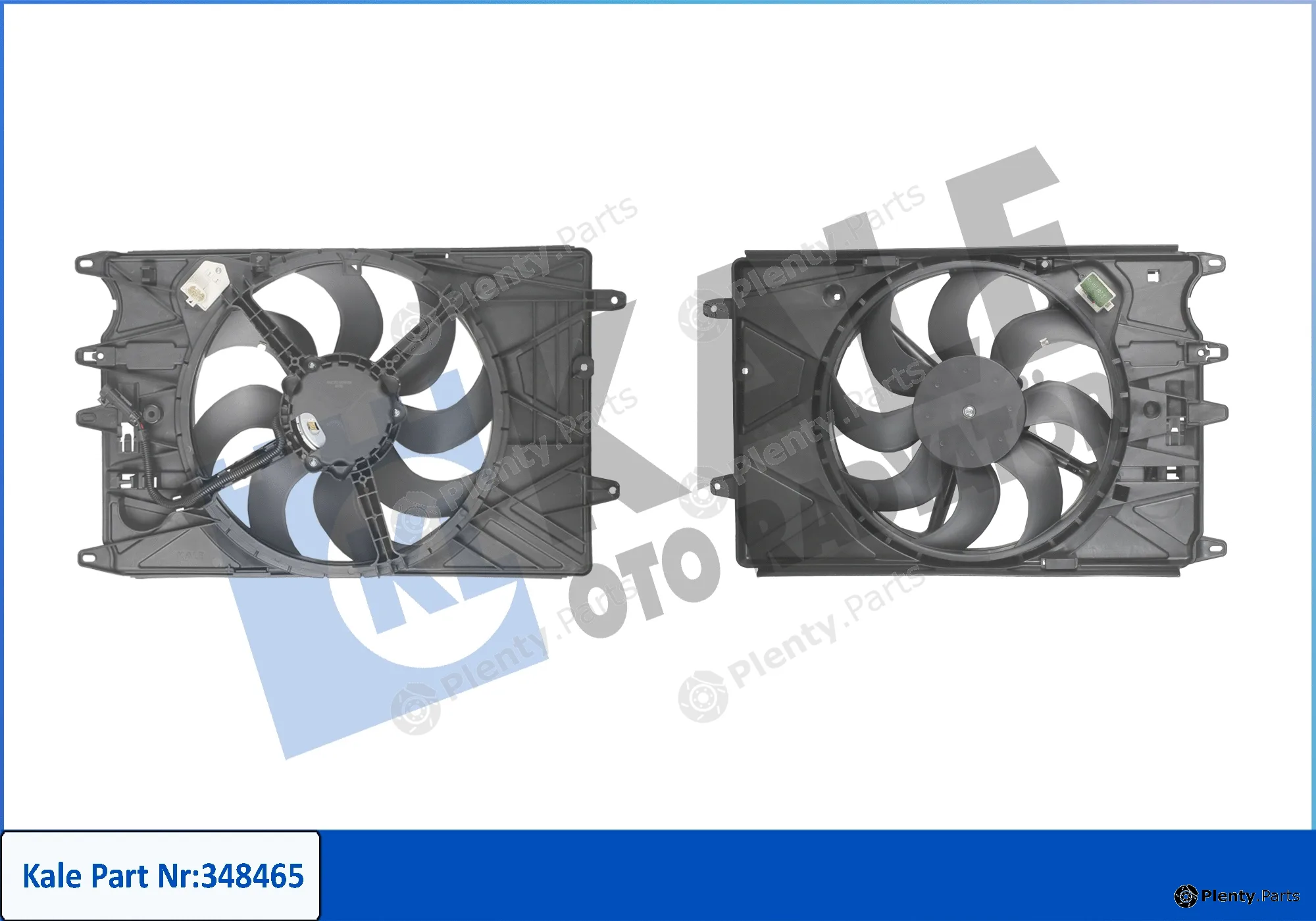 Kale Oto Radyatör 348465 — Fan, engine cooling