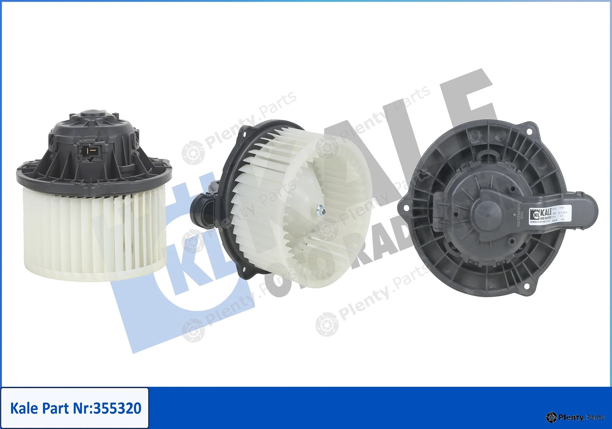 Kale Oto Radyatör 355320 — Interior Blower