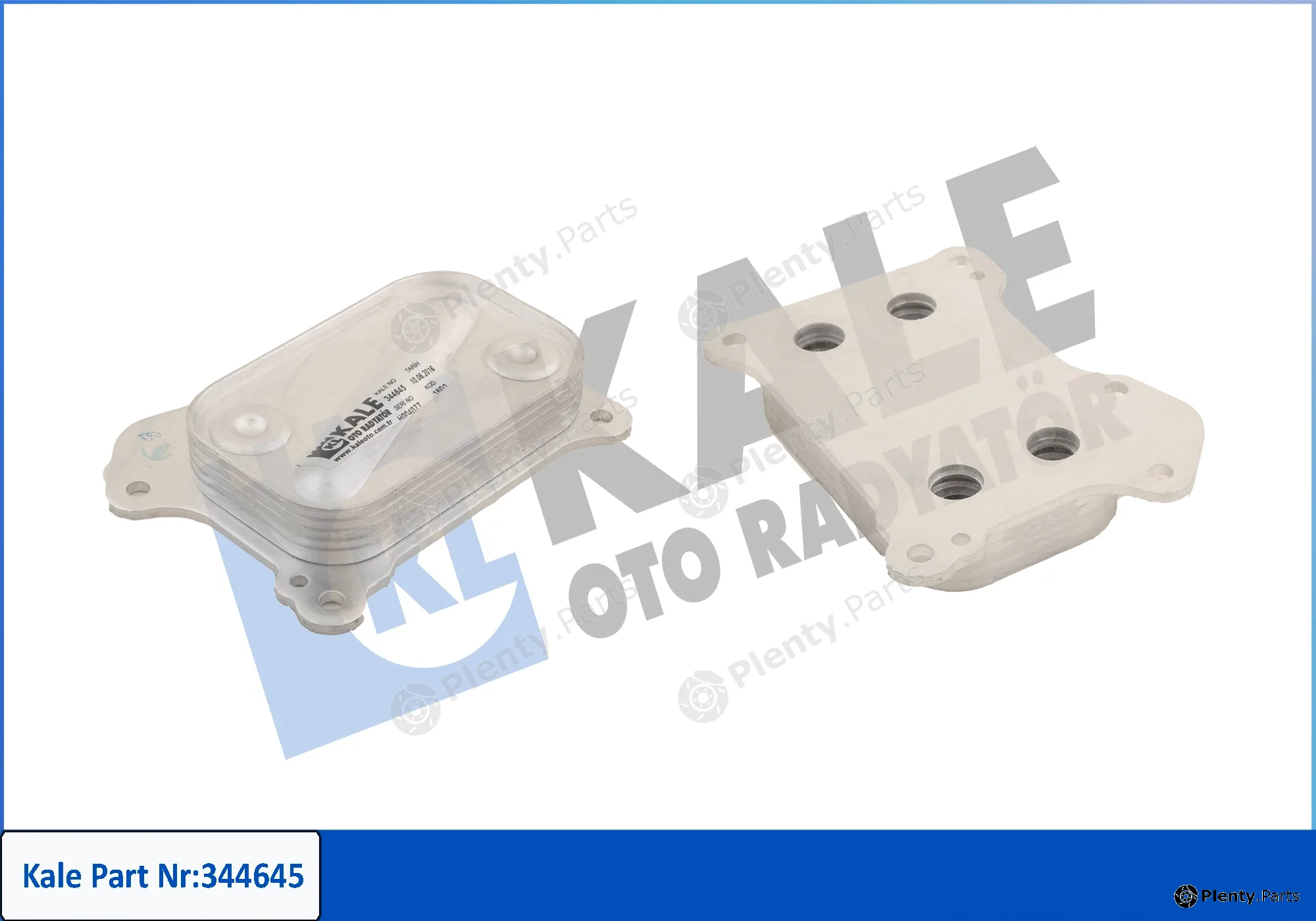 Kale Oto Radyatör 344645 — Oil Cooler, engine oil