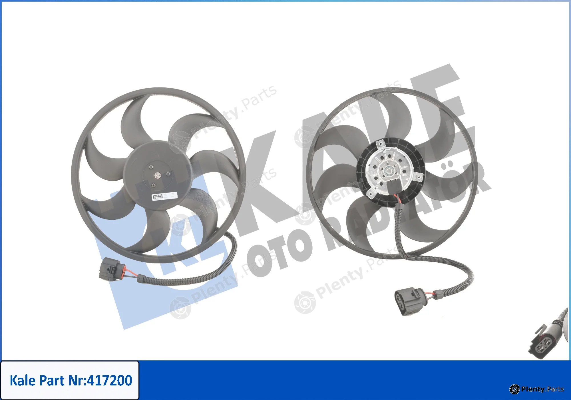Kale Oto Radyatör 417200 — Fan, engine cooling