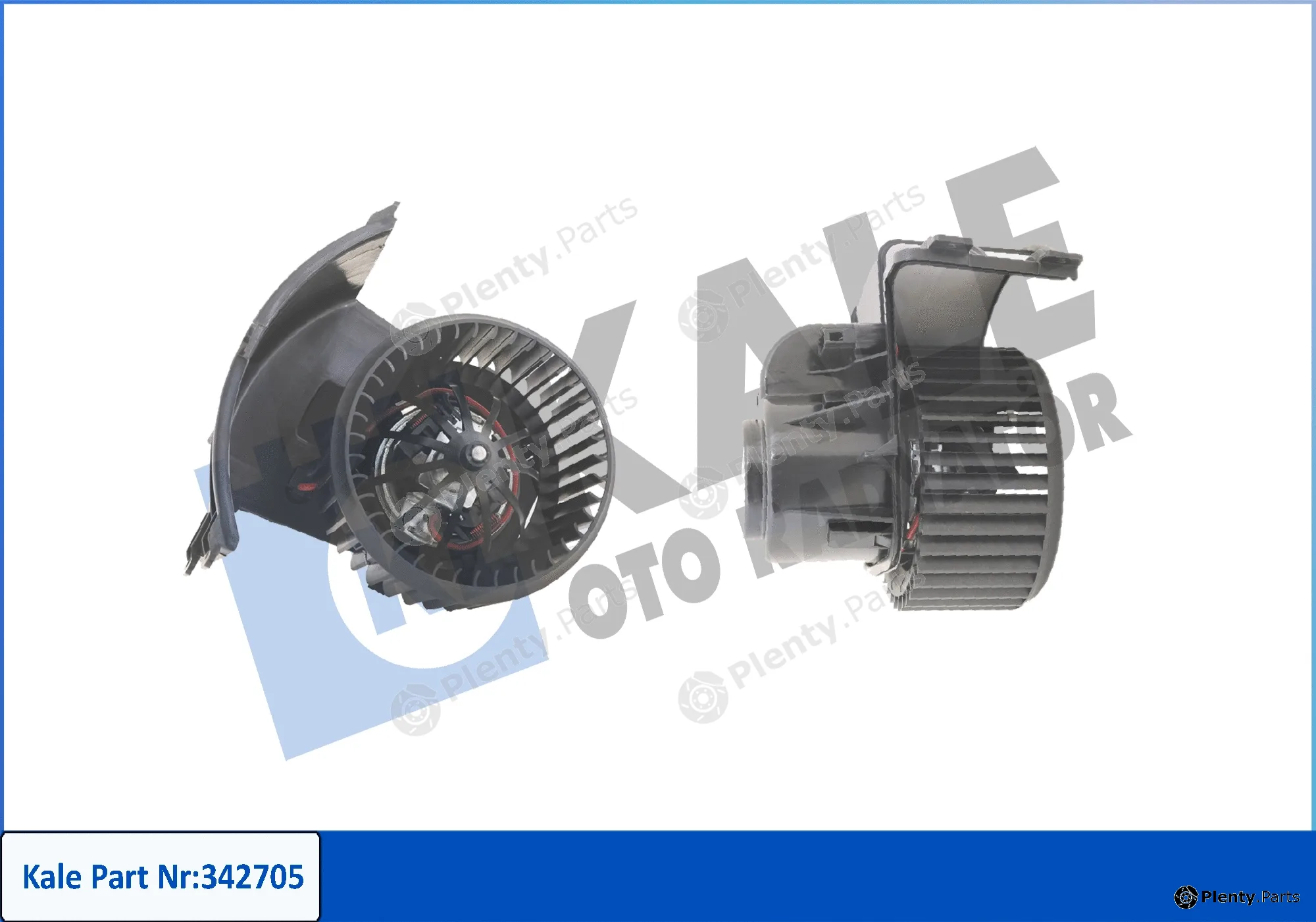 Kale Oto Radyatör 342705 — Interior Blower