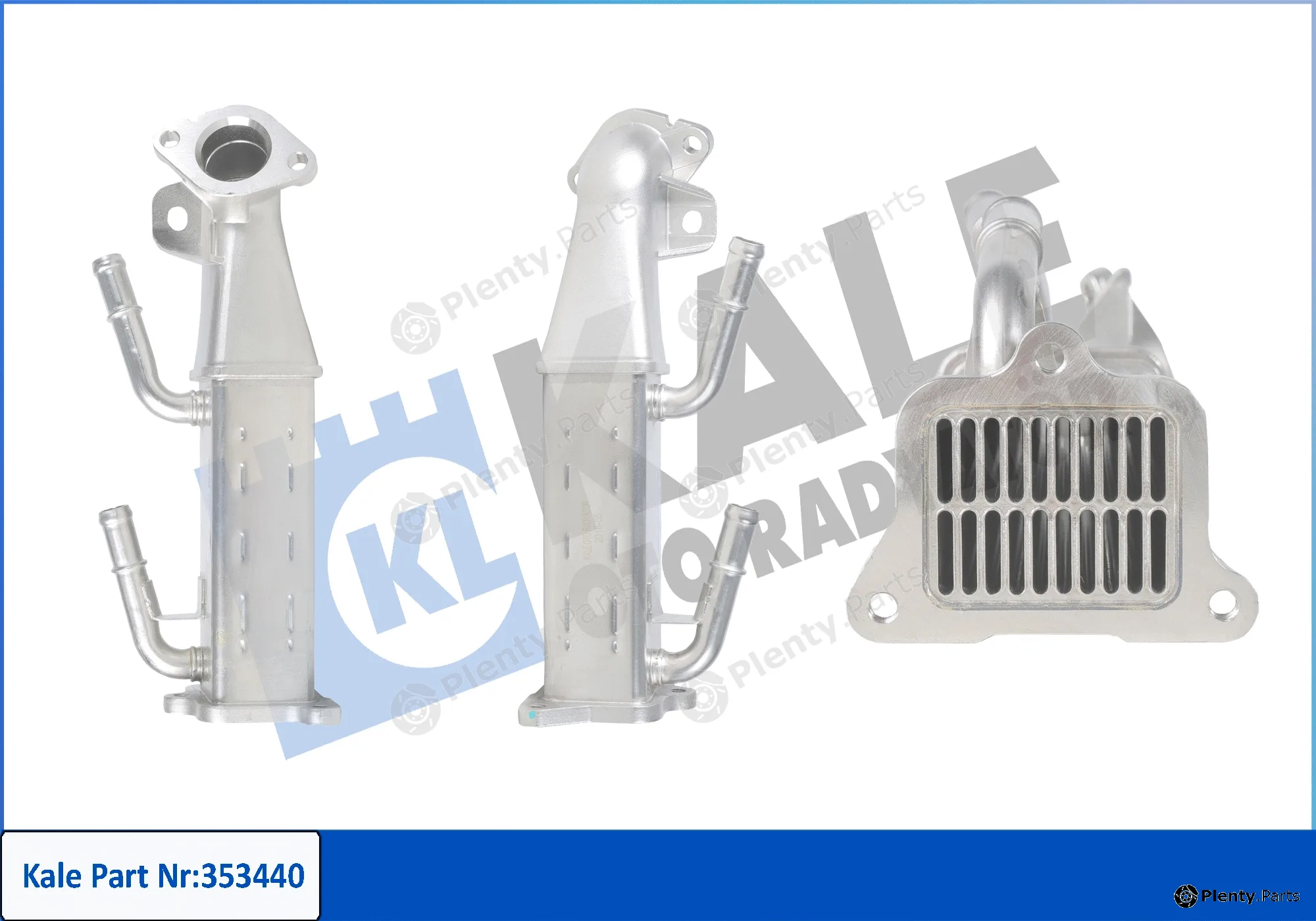 Kale Oto Radyatör 353440 — Cooler, exhaust gas recirculation