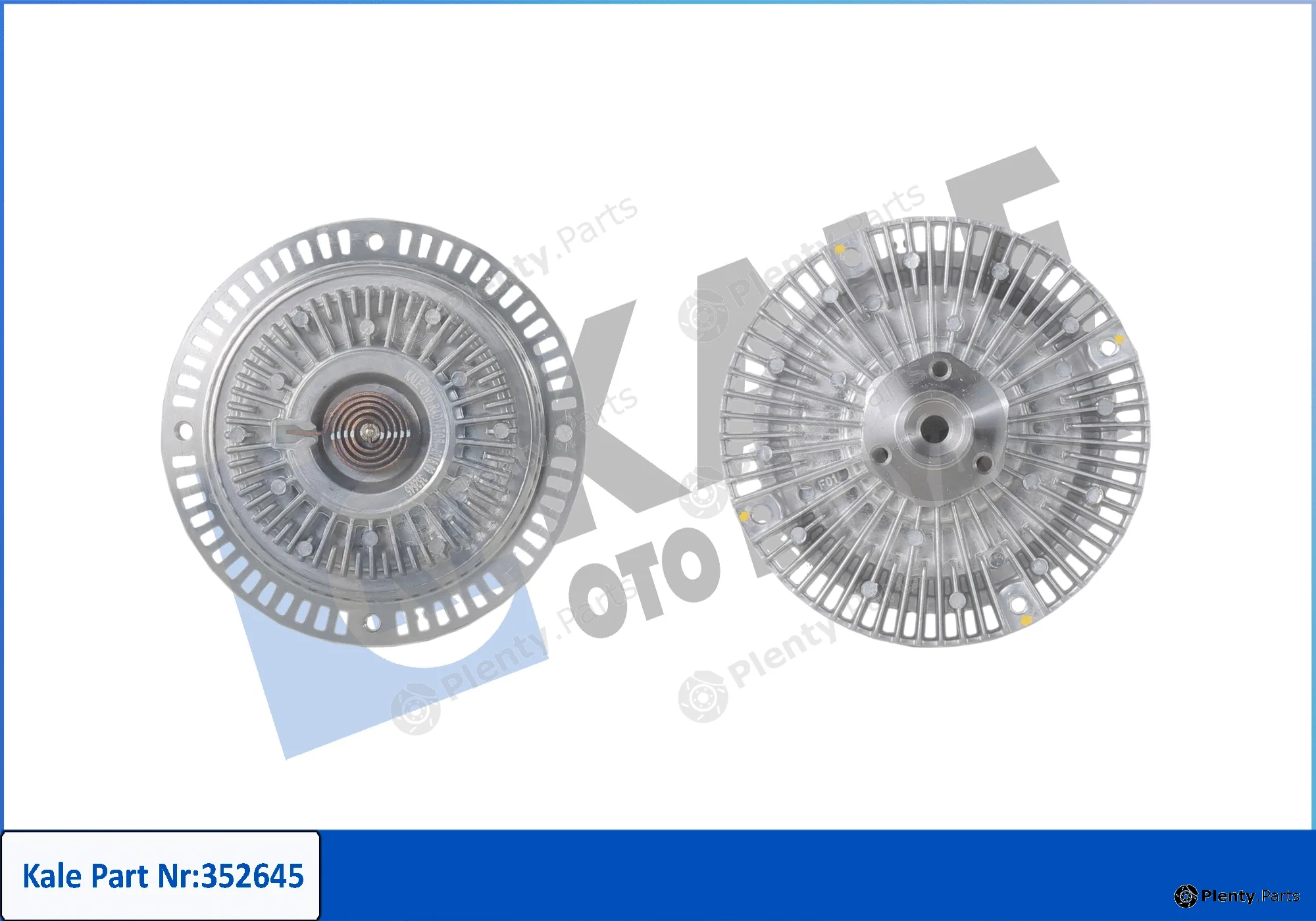 Kale Oto Radyatör 352645 — Clutch, radiator fan