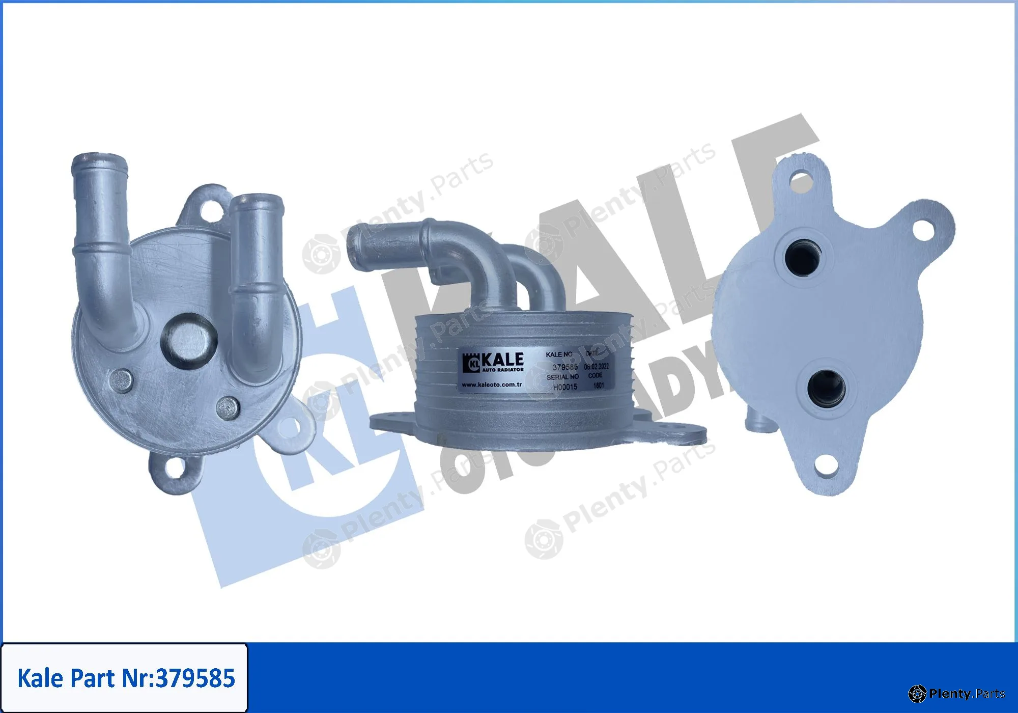 Kale Oto Radyatör 379585 — Oil Cooler, automatic transmission