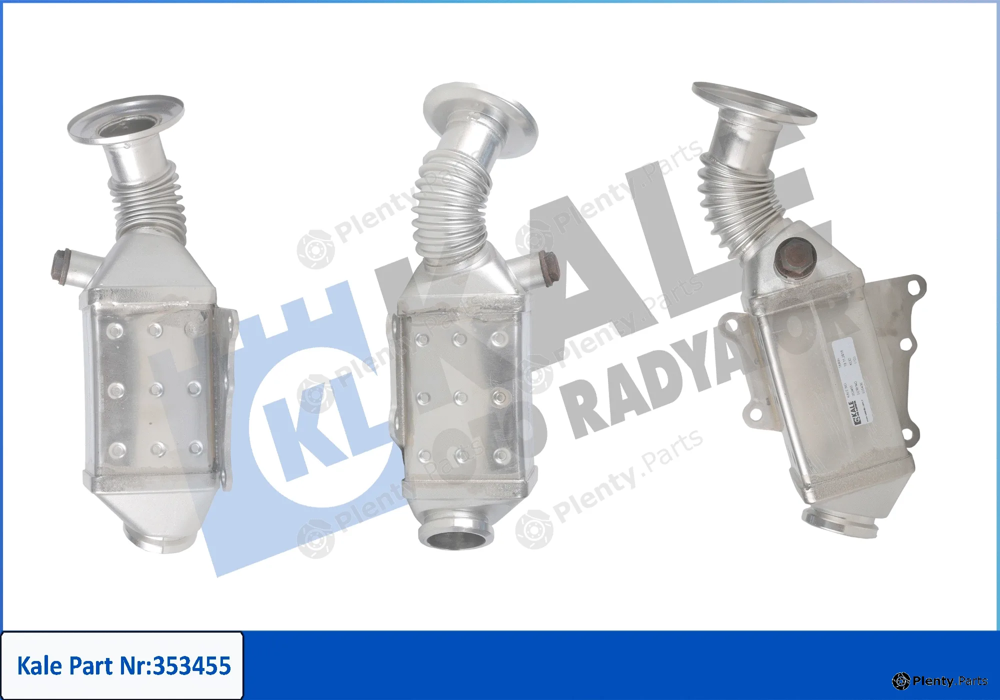 Kale Oto Radyatör 353455 — Cooler, exhaust gas recirculation