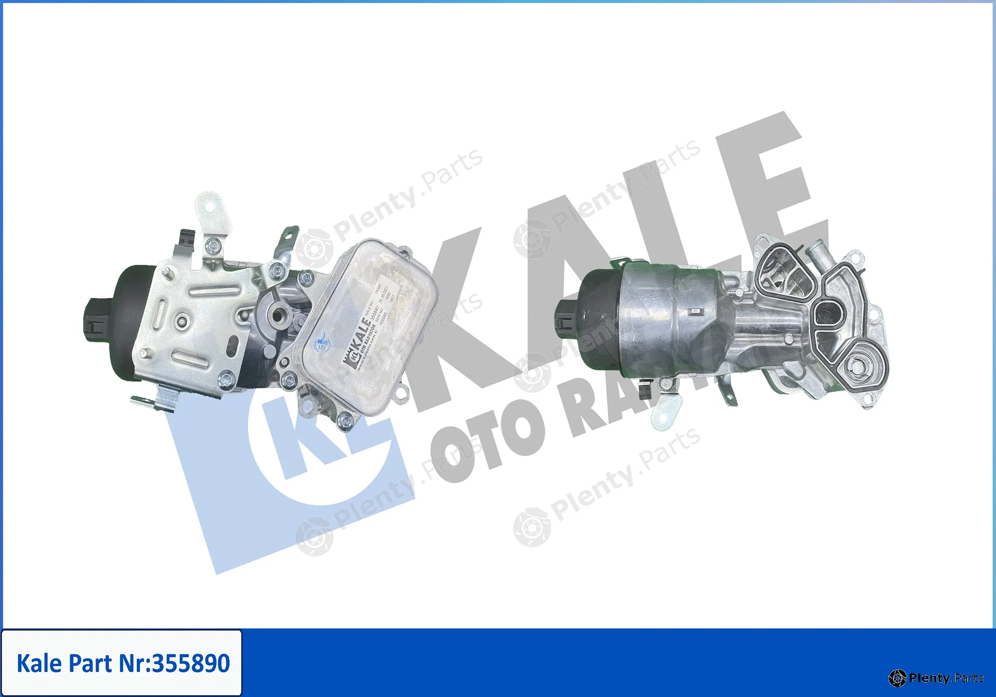 Kale Oto Radyatör 355890 — Oil Cooler, engine oil