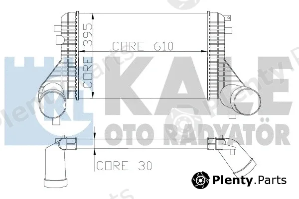Kale Oto Radyatör 342900 — Charge Air Cooler