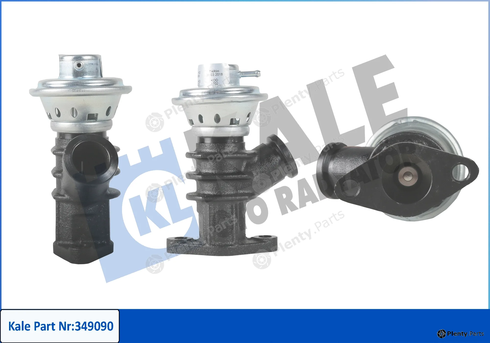 Kale Oto Radyatör 349090 — EGR Valve