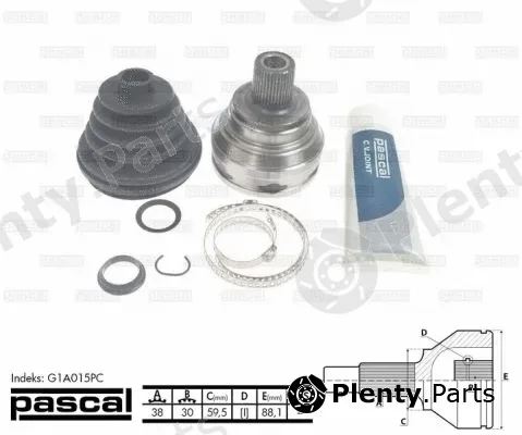 Pascal G1A015PC — Joint Kit, drive shaft