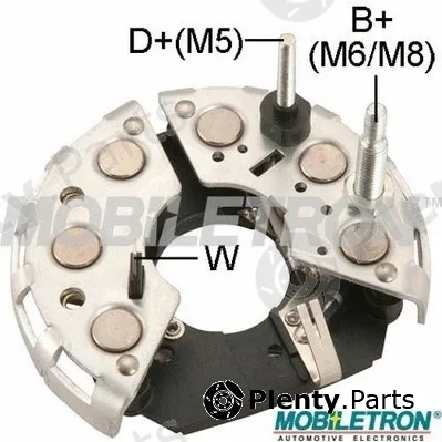 Mobiletron RB-18H — Rectifier, alternator