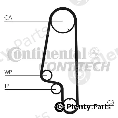 Continental Ctam Br CT453 — Timing Belt