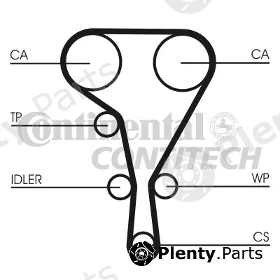 Continental Ctam Br CT1130 — Timing Belt