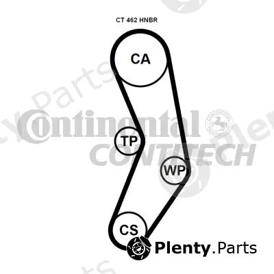 Continental Ctam Br CT462WP1 — Water Pump & Timing Belt Kit