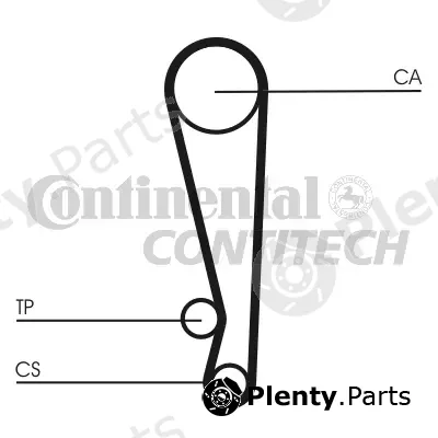 Continental Ctam Br CT1024 — Timing Belt