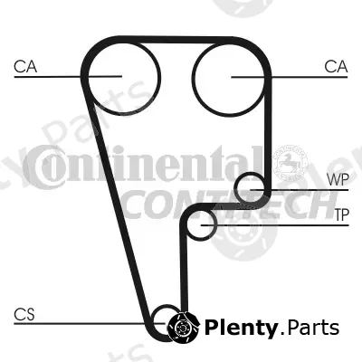 Continental Ctam Br CT1006 — Timing Belt