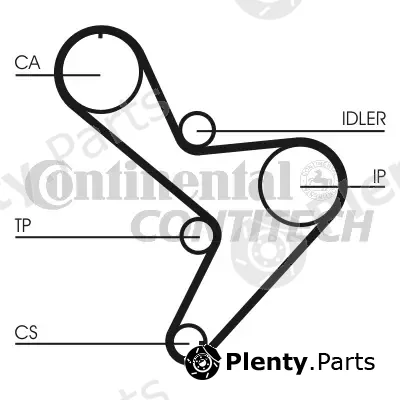 Continental Ctam Br CT1034 — Timing Belt