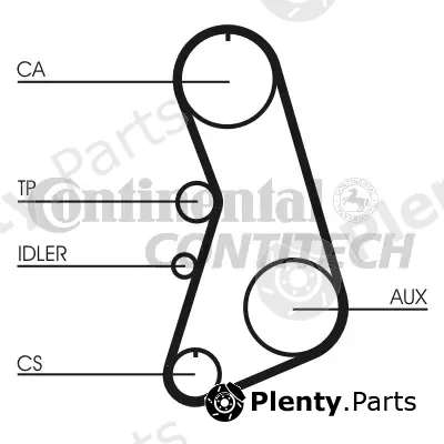 Continental Ctam BR CT919K1 — Timing Belt Kit