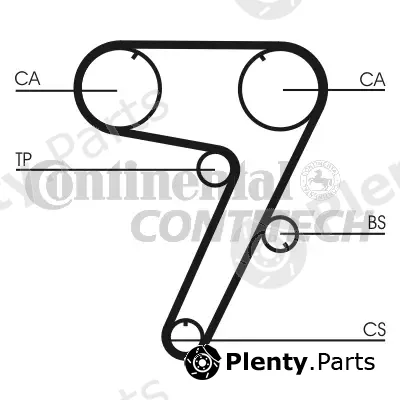 Continental Ctam Br CT931 — Timing Belt