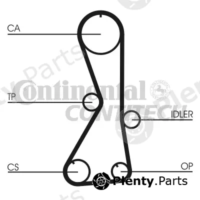 Continental Ctam Br CT1016 — Timing Belt