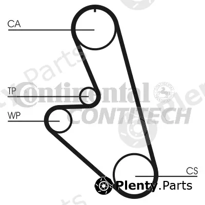 Continental Ctam Br CT959 — Timing Belt