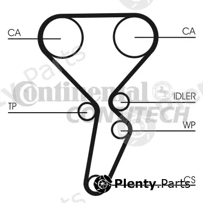 Continental Ctam Br CT1126 — Timing Belt