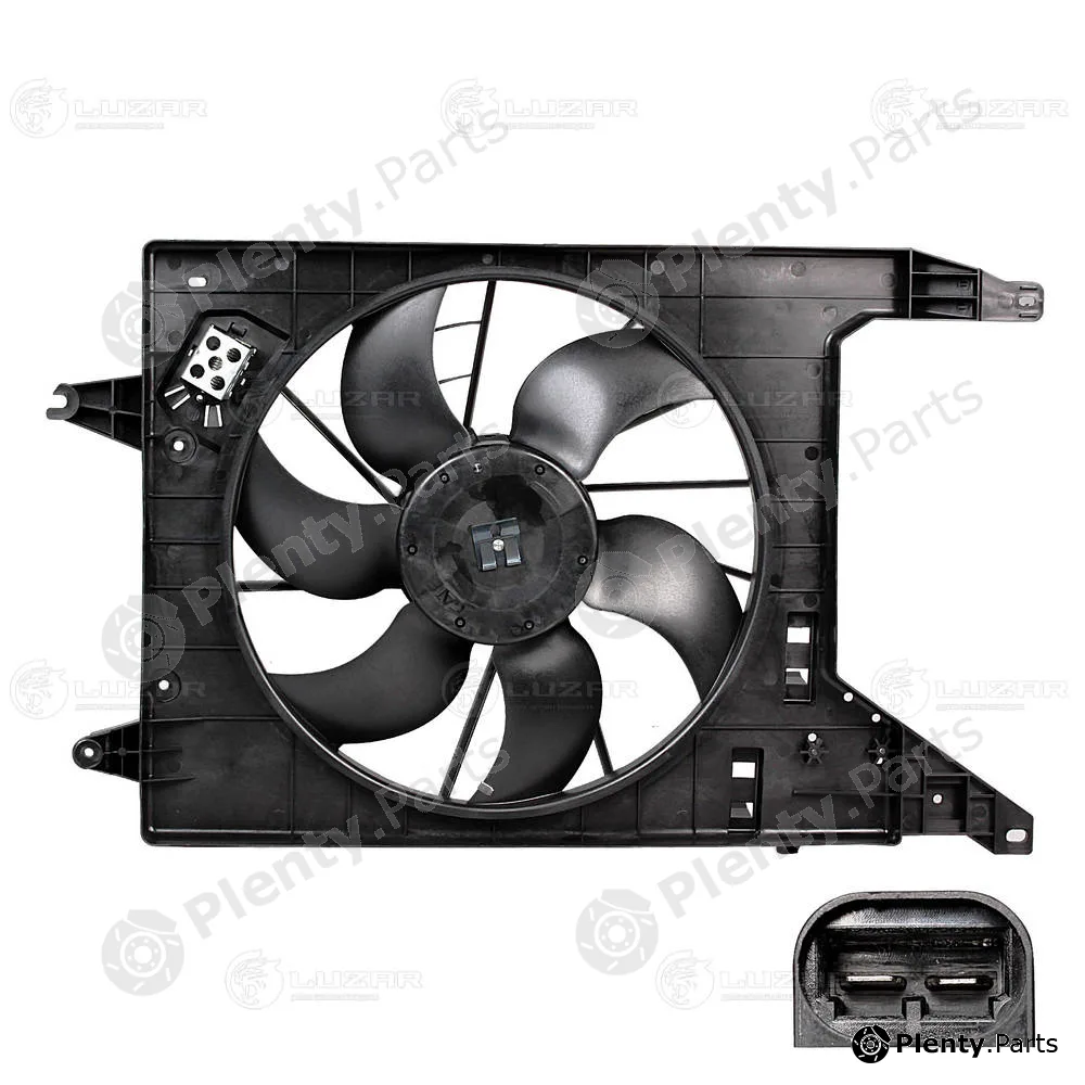 Luzar LFc0966 — Fan, engine cooling