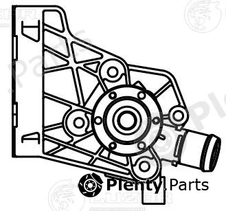 Luzar LWP1846 — Water Pump, engine cooling