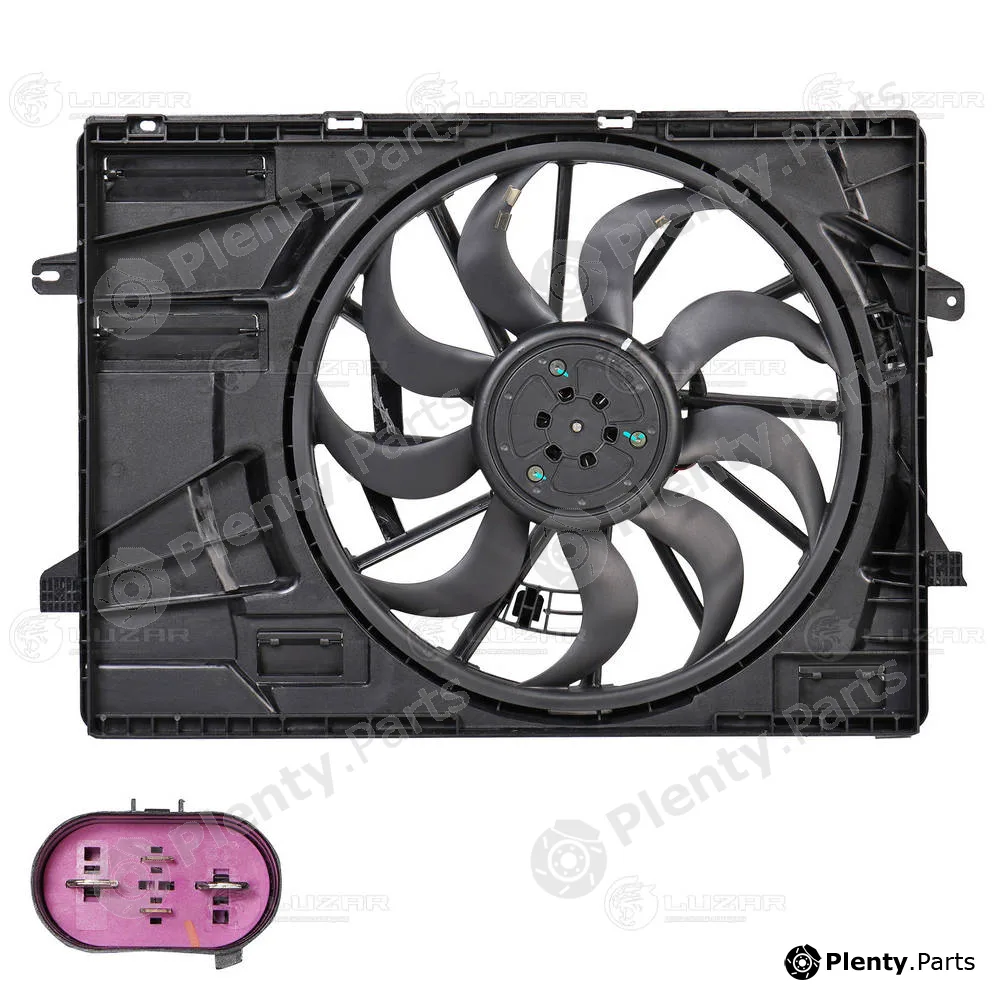 Luzar LFK0815 — Fan, engine cooling
