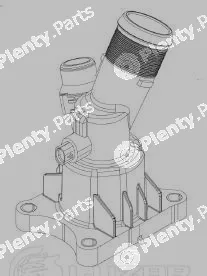 Luzar LT1016 — Thermostat, coolant