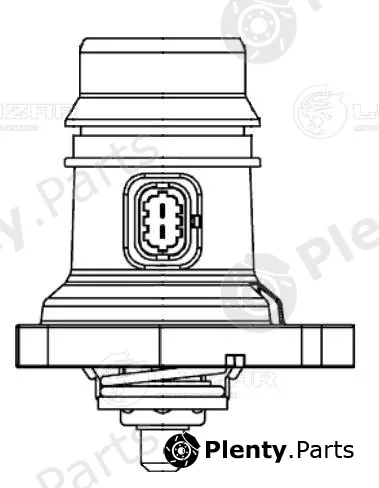 Luzar LT2133 — Thermostat, coolant