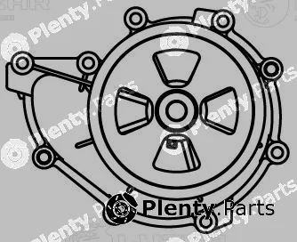 Luzar LWP2702 — Water Pump, engine cooling