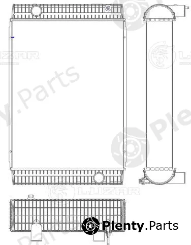 Luzar LRc3131 — Radiator, engine cooling
