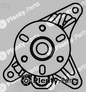 Luzar LWP1013 — Water Pump, engine cooling
