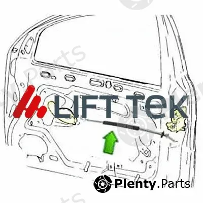 Lift-Tek LT35148 — Cable Pull, door release
