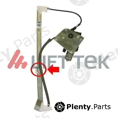 Lift-Tek LTJE21R — Window Regulator