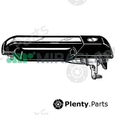 Miraglio 80/333 — Exterior Door Handle