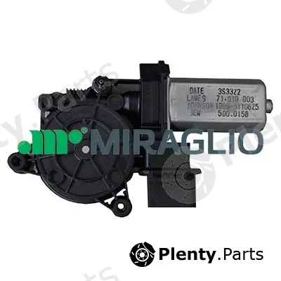 Miraglio 30/2058 — Electric Motor, window regulator