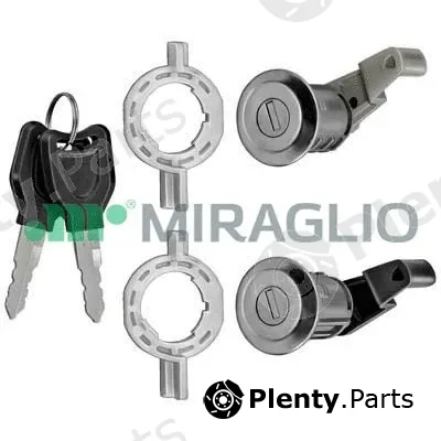 Miraglio 80/593 — Lock Cylinder Housing