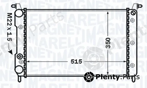 Magneti Marelli - Br RMM376704781 — Radiator, engine cooling