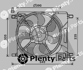 Eaclima 33V14001 — Fan, engine cooling