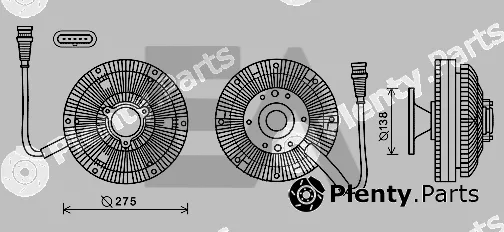Eaclima 35C16D11 — Fan Wheel, engine cooling