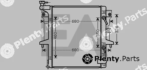 Eaclima 31R51106 — Radiator, engine cooling