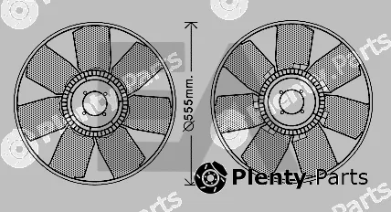 Eaclima 35C30A01 — Fan Wheel, engine cooling