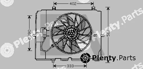 Eaclima 33V50002 — Fan, engine cooling